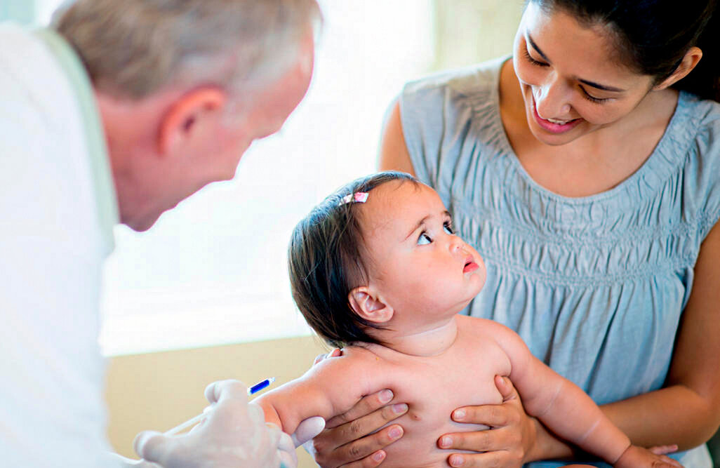 прививки детям в США