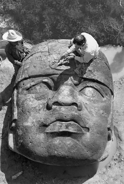 голова эпохи ольмеков