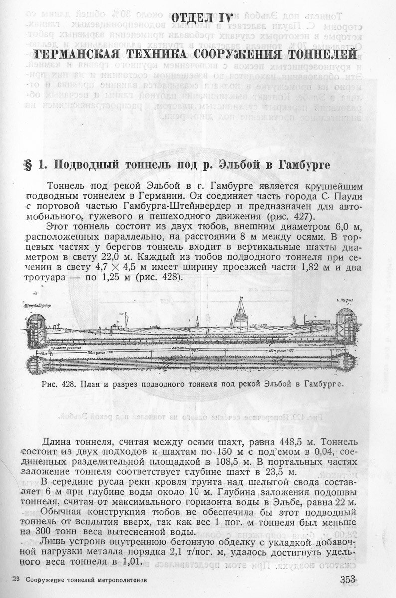 16. Далее несколько сканов из книги «Сооружение тоннелей метрополитенов»  инженера В.Л.Маковского, выпущенной издательством «Строительство  Москвы» в 1935 году.