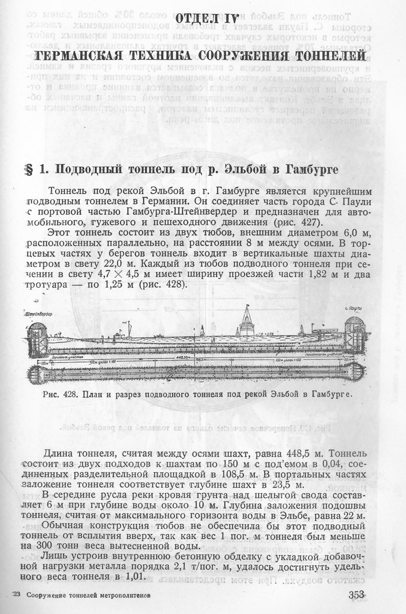 16. Далее несколько сканов из книги «Сооружение тоннелей метрополитенов»  инженера В.Л.Маковского, выпущенной издательством «Строительство  Москвы» в 1935 году.