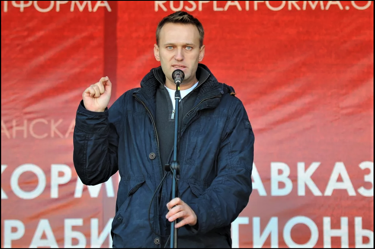 в 2000-х годах малоизвестный Алексей Навальный был одним из лидеров русских националистов (изображение взято из открытых источников)