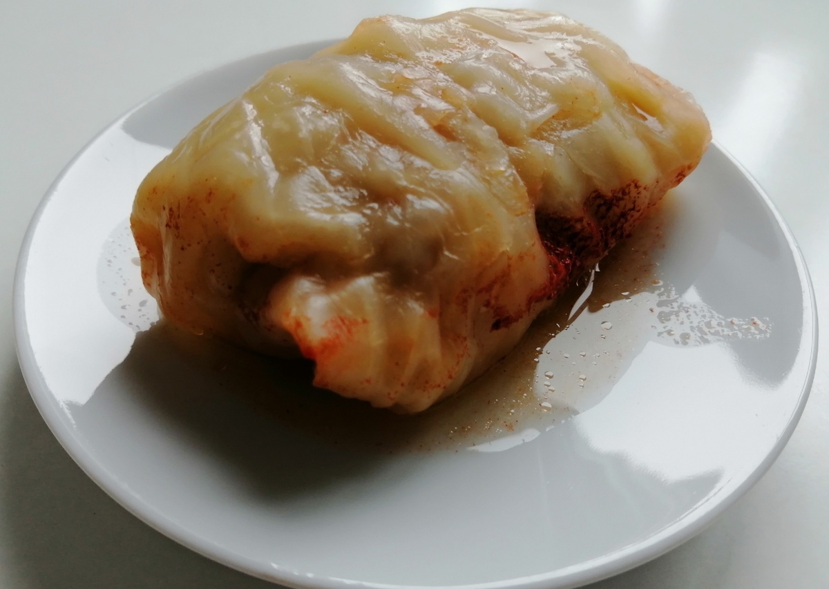 Голубцы с томатами в собственном соку