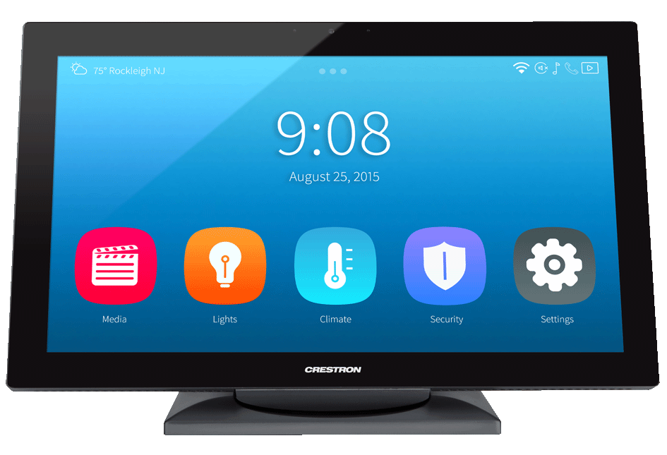 Современная настольная сенсорная панель управления Crestron