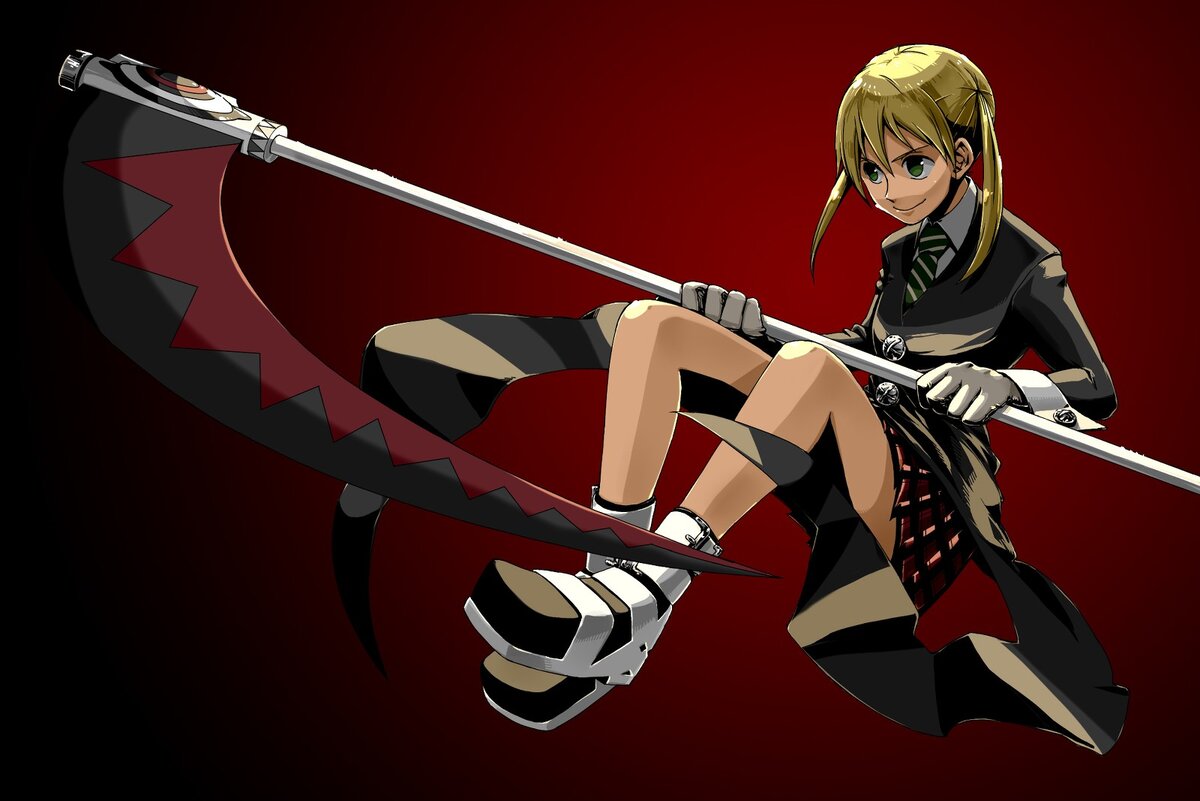 Мака Албарн из аниме Пожиратель душ