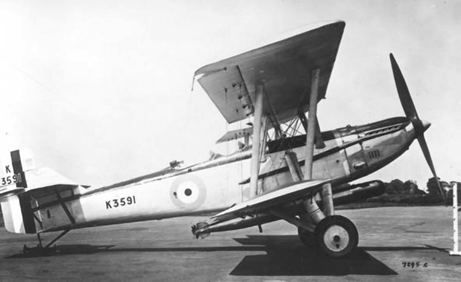 Второй прототип Blackburn B-3. Вид справа. Фото: Public domain