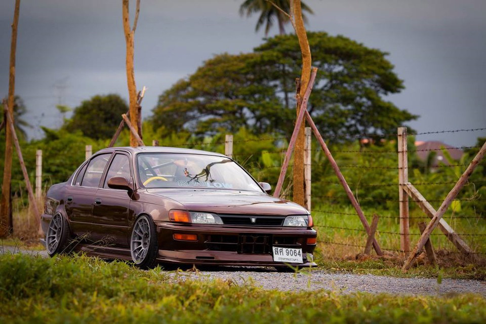 Toyota Corolla E100. Фото из открытых источников