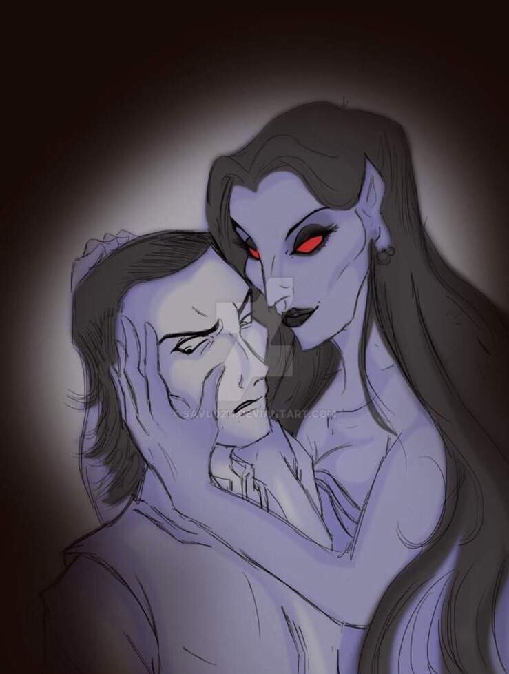 Локи и дама сердца.