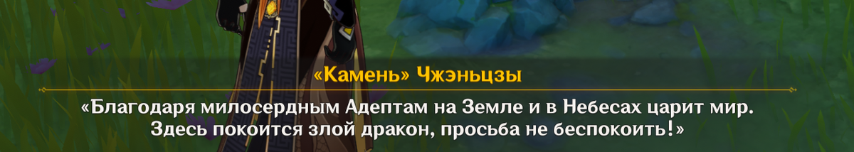 Рядом с деревом находится каменная плита.