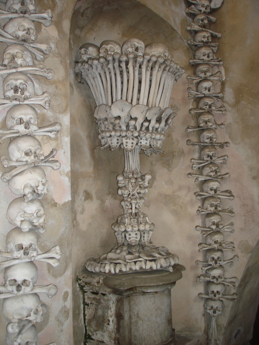 Интерьер, Костница в Седлеце