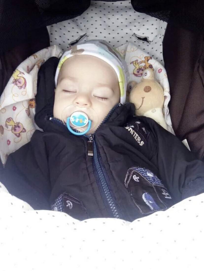 Спал только так