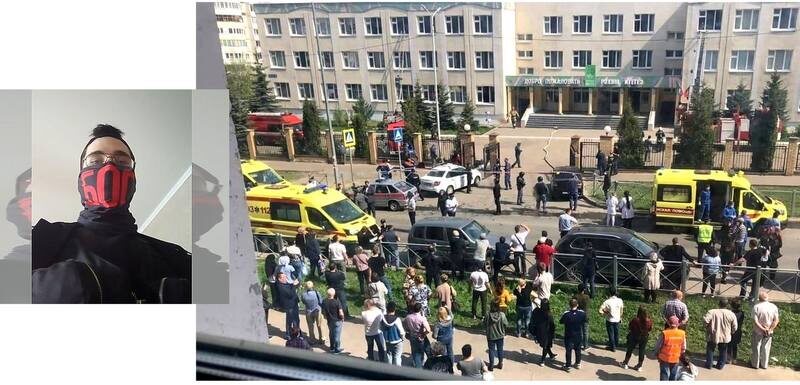 19-летний молодой человек ворвался в школу №175