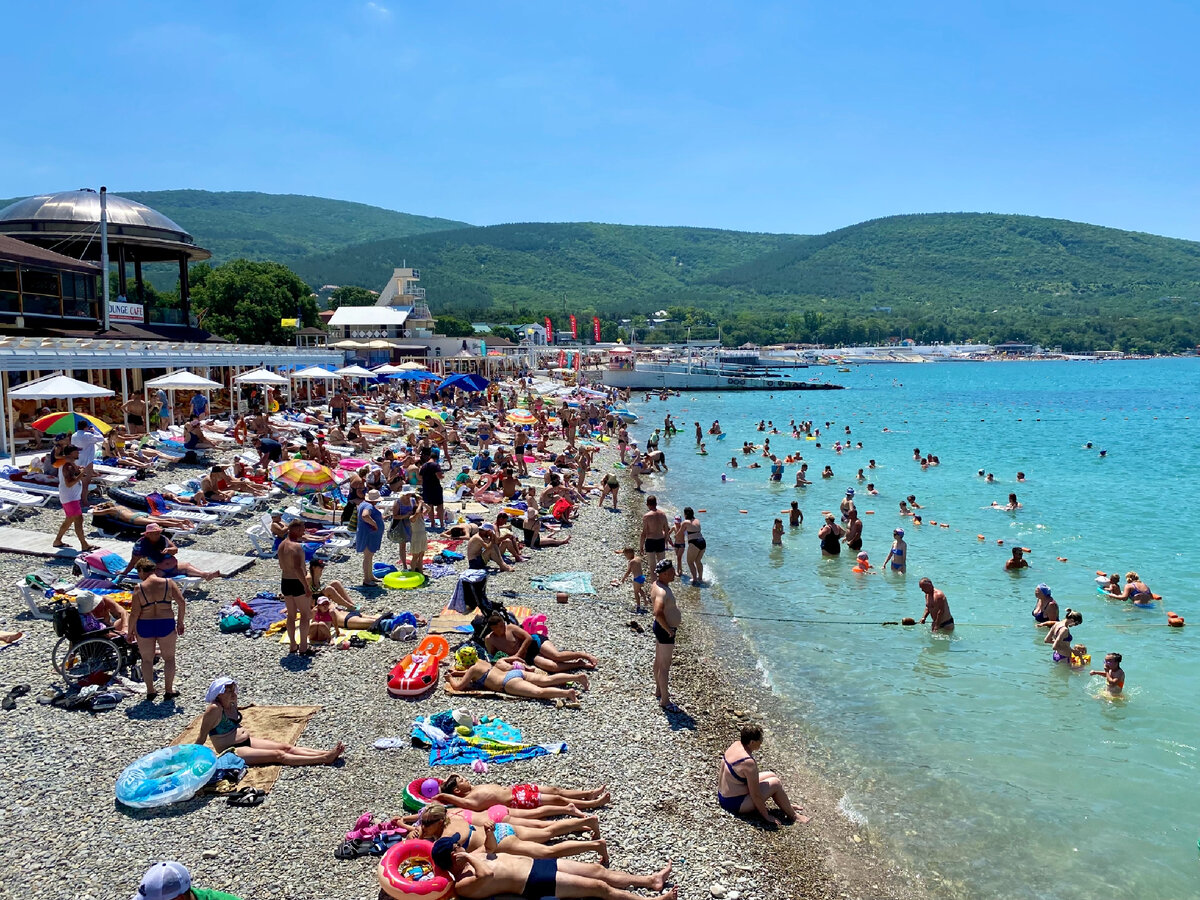 кабардинка море пляж