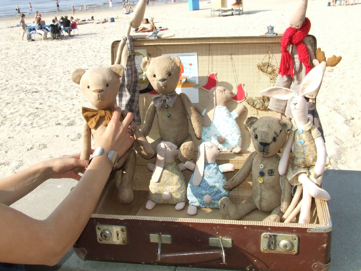 Удивительный чемодан гостьи из Белоруссии. Фото автора