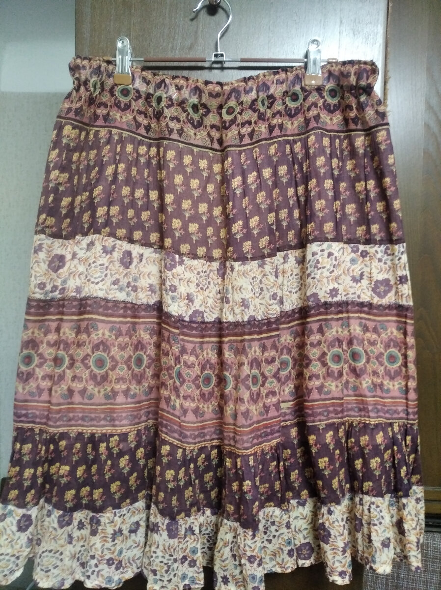 Вот такая получилась юбка