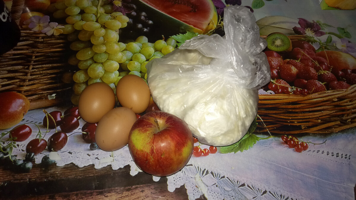 Творог в пакете