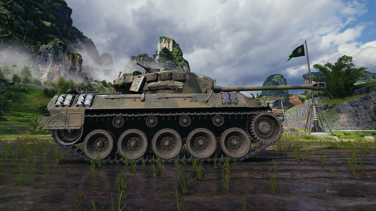 Скриншот из игры Worl of Tanks