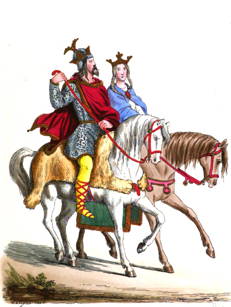 изображение Юдифи на иллюстрации Ф. де Виня, 1849 г.