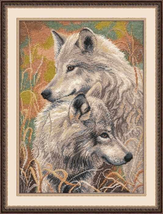 Набор для вышивания фирмы Овен "Волчья верность"