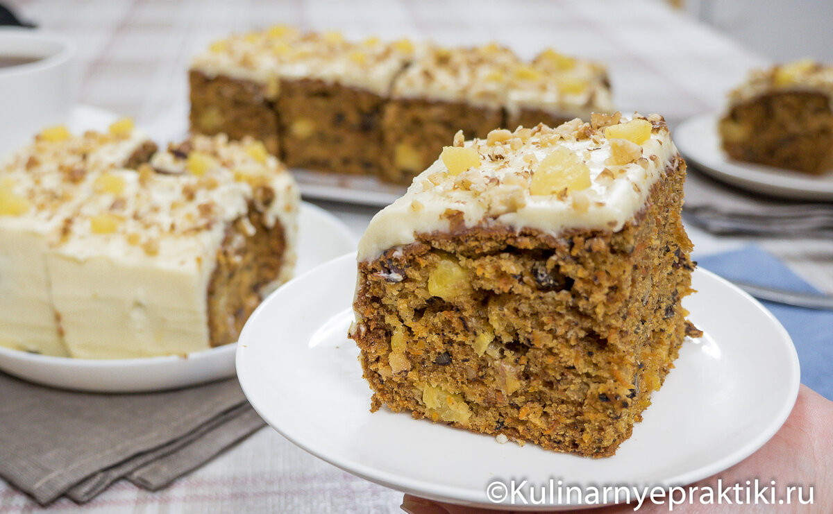 Рецепт с ананасом и грецкими орехами