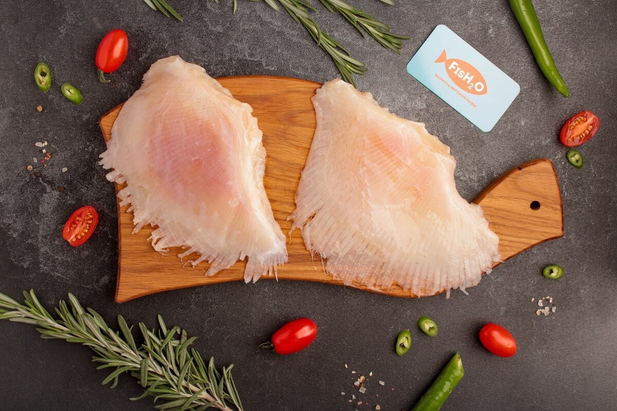 Крылья ската из ассортимента интернет-магазина fish2o.ru (700 г – 245 ₽)