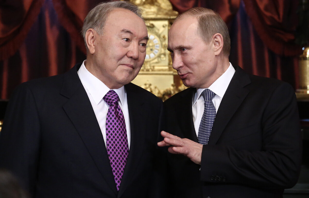 Путин в казахстане