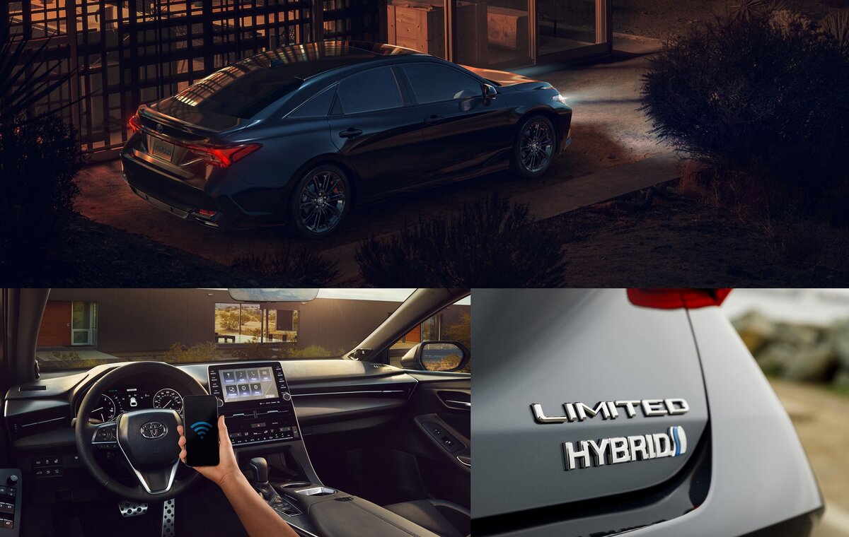 Слово Nightshade приносит Авалону решётку радиатора Piano-black. Затушёваны также беджики, колёсные диски (19 дюймов), корпуса зеркал, обрамление окон, фар, спойлер, ручки дверей, антенна «акулий плавник», сзади добавляется оригинальный диффузор. Салон — в чёрной отделке SofTex и Ultrasuede.