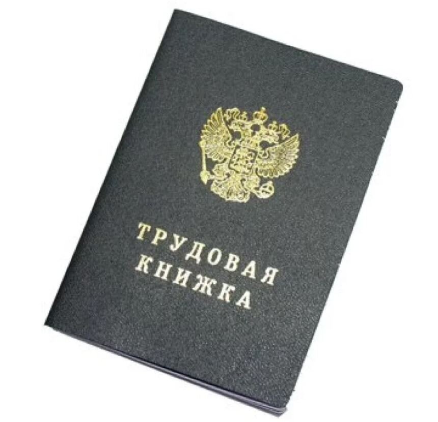 Трудовая книжка рф фото