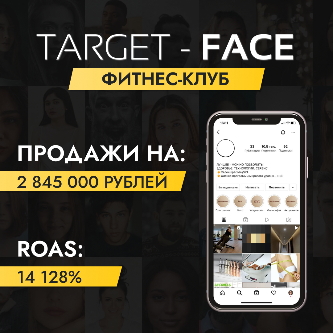 Кейс по таргетированной рекламе фитнес-клуба