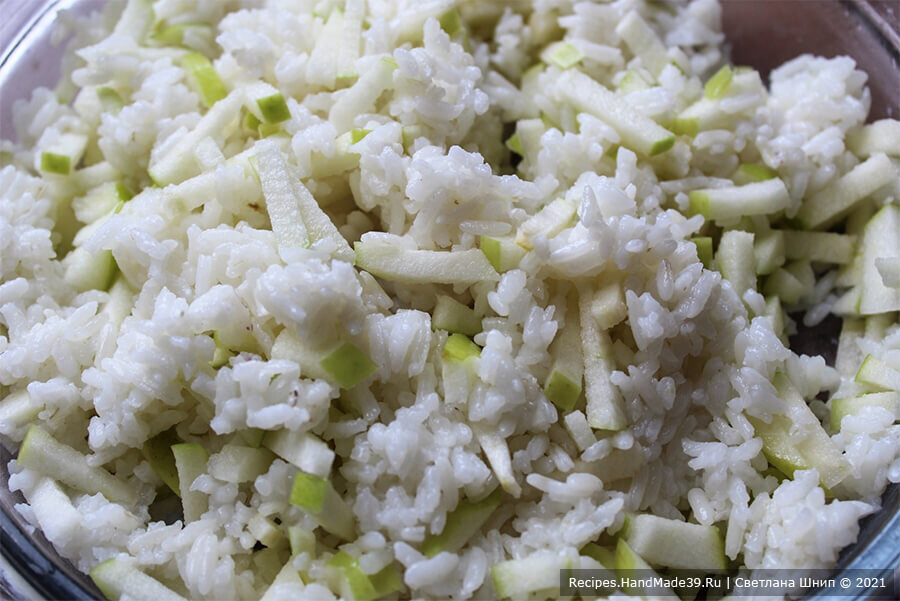 Как приготовить начинку для курицы - шаг 5