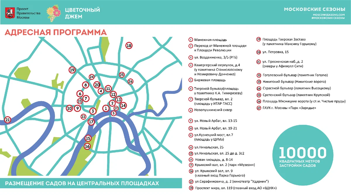 Город москва адрес. Фестиваль цветочный джем в Москве 2022. Цветочный джем карта. Цветочный джем площадки на карте. Карта фестиваля цветочный джем.