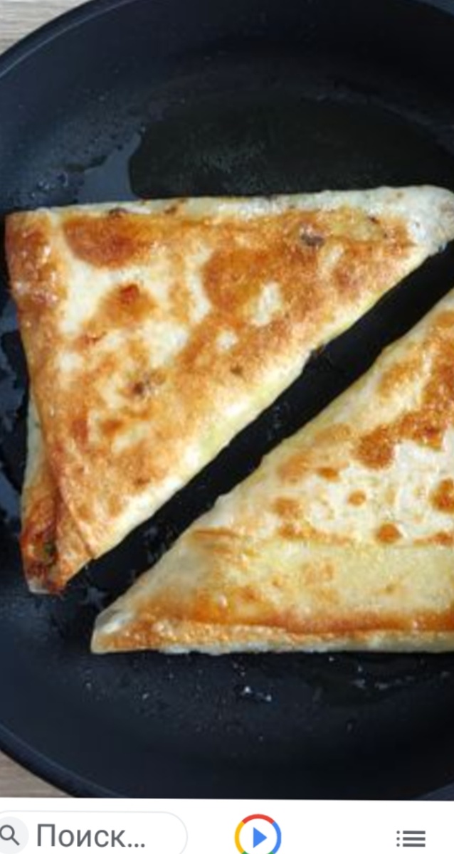 Хачапури из лаваша- грузинское блюдо