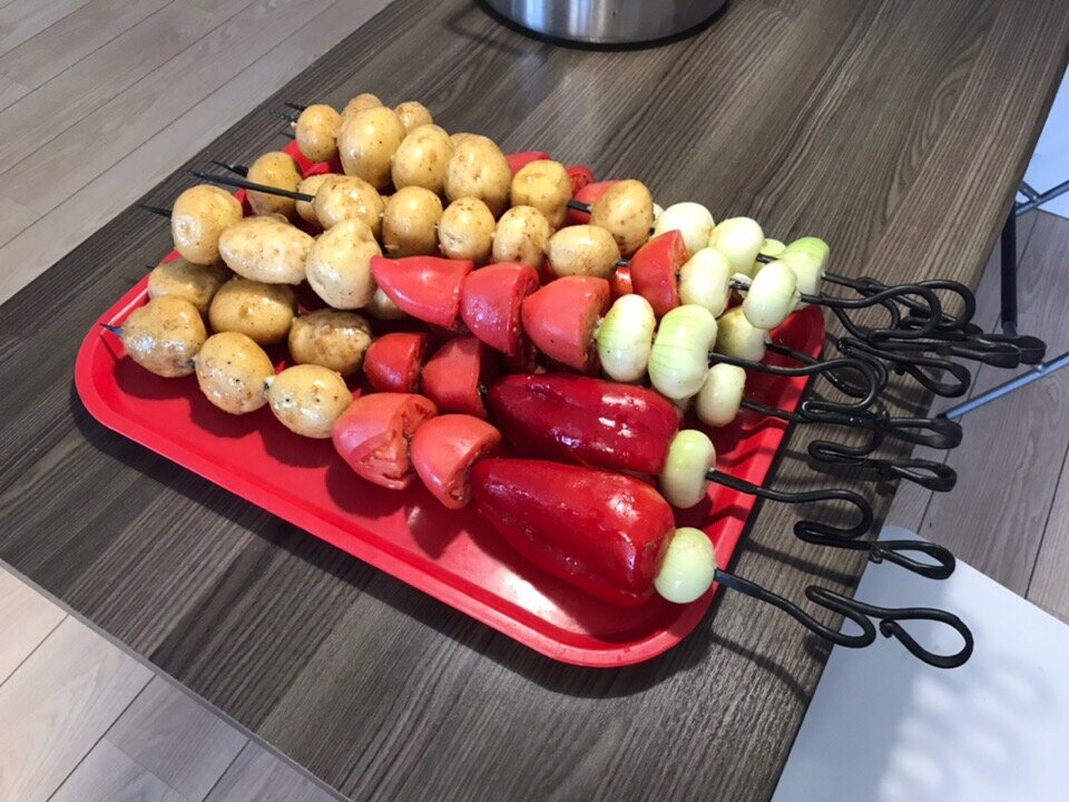 Шашлыки из овощей