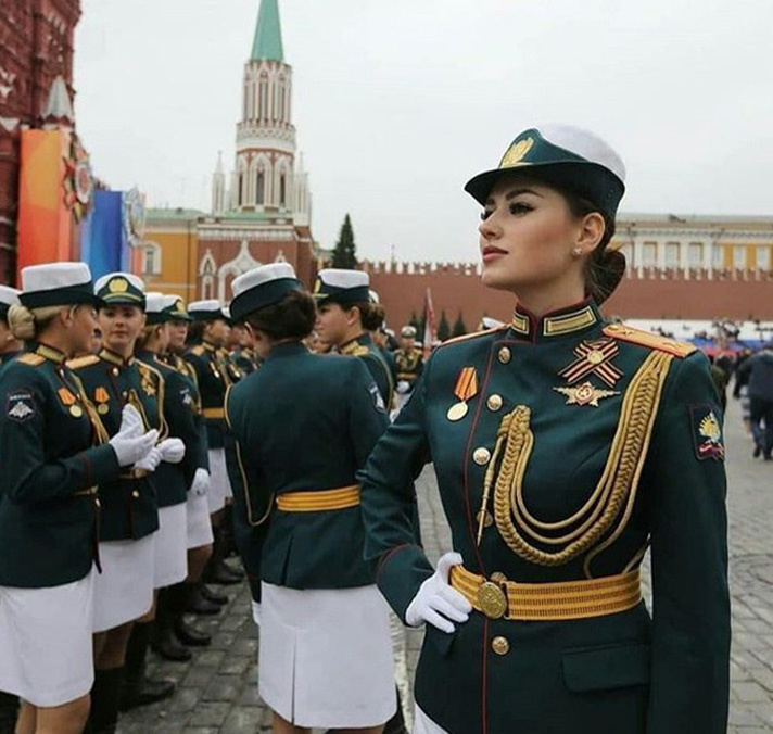 Фото с Парада Победы 2018 года.
