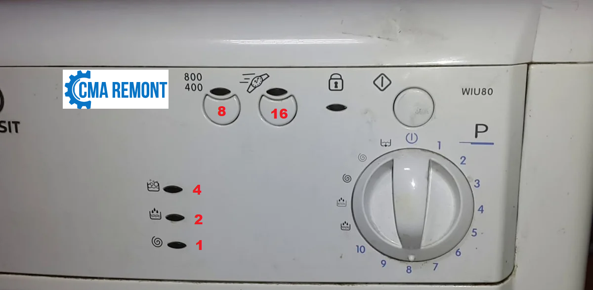 Коды ошибок стиральной машины атлант