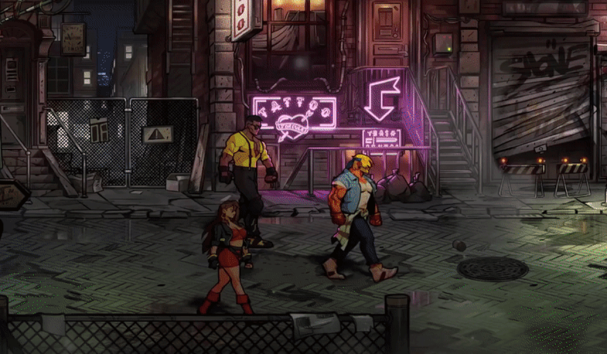 Геймплей Streets of Rage 4 