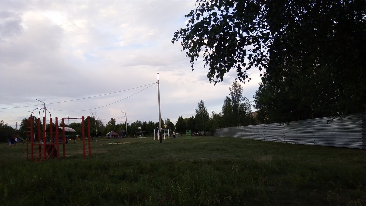 Строительство на парковой территории, в п. Строитель, Тамбовской обл. 