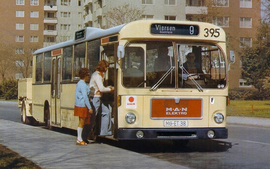 Электробусы MAN празднуют юбилейные 50 лет со дня своего рождения