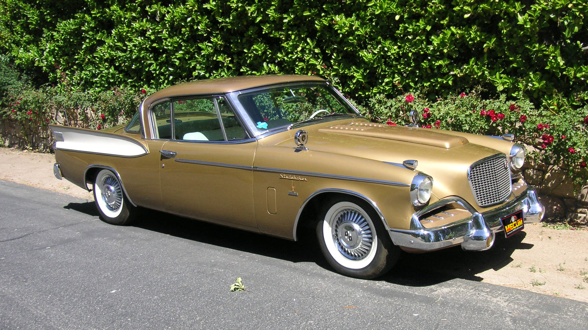 Золотой Ястреб. Studebaker Golden Hawk 1956 | Американская классика | Дзен