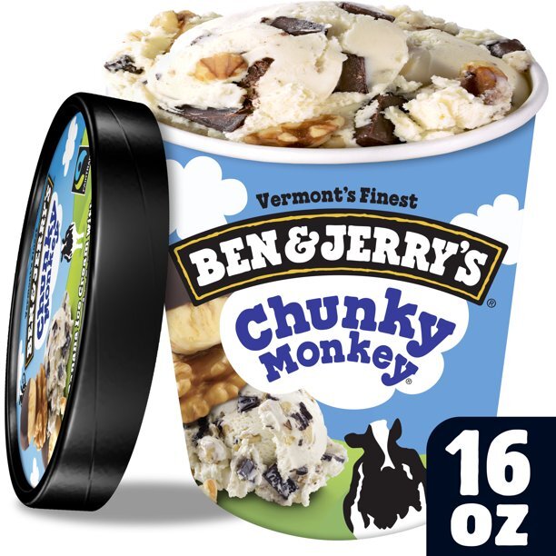Мороженое Ben & Jerry's 'Chunky Monkey'