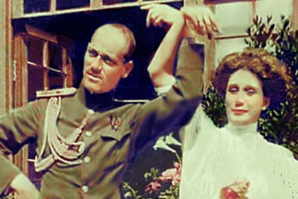 Наталья Сергеевна Брасова и великий князь Михаил Александрович.