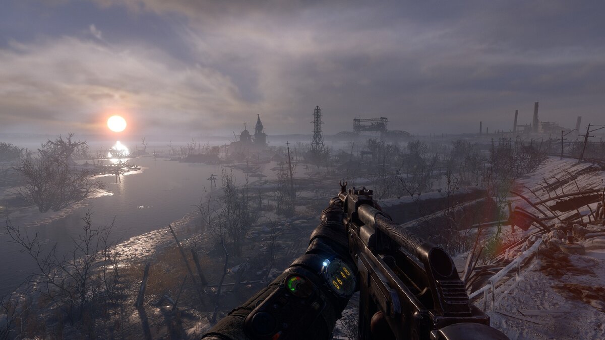 Скриншот из игры Metro Exodus.