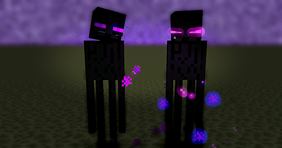 Minecraft enderman порно видео