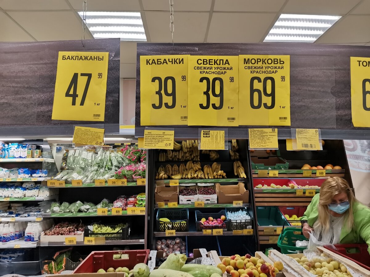 Цены на овощи Кемеровская область, 6 августа 2020