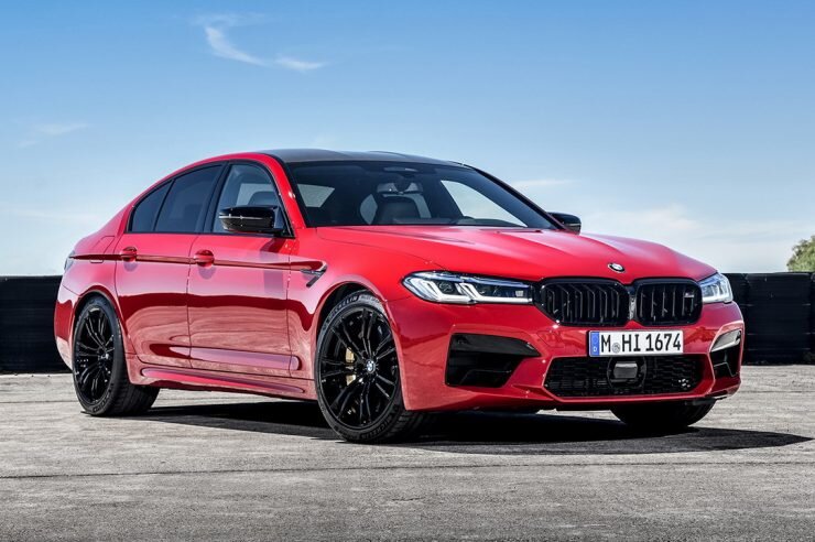 Вот так выглядит внешне BMW M5 Competition