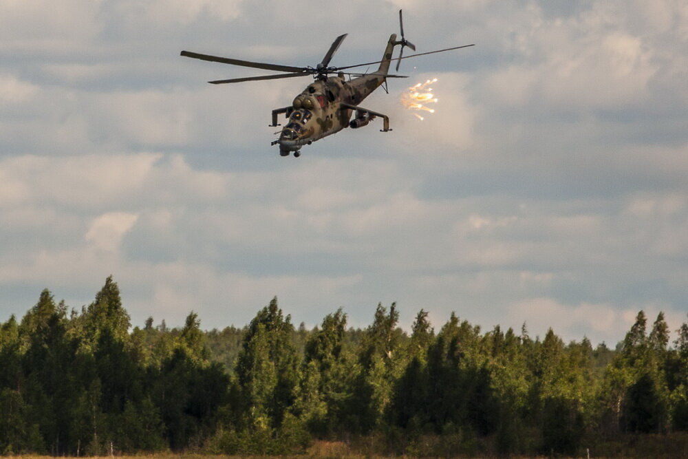 Вертолеты прикрытия