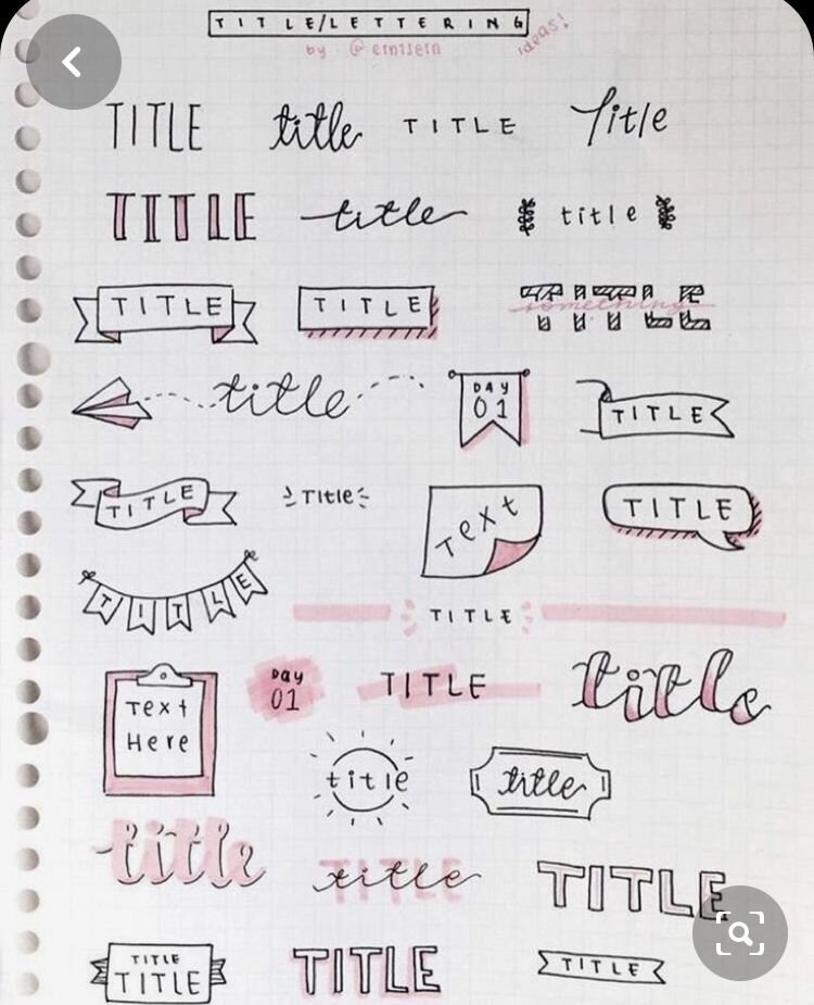 Оформления даты и названий темы