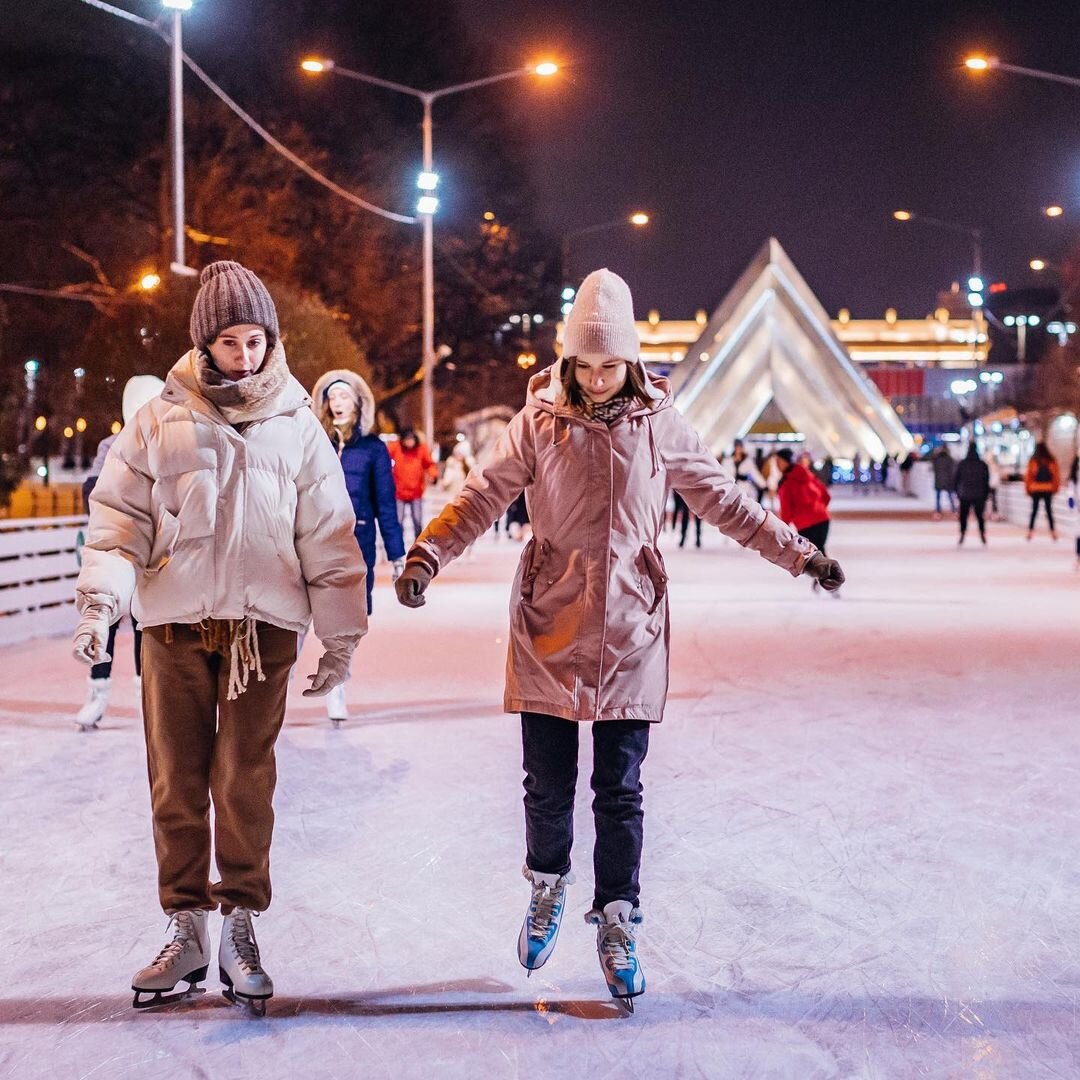 Каток в Парке Горького