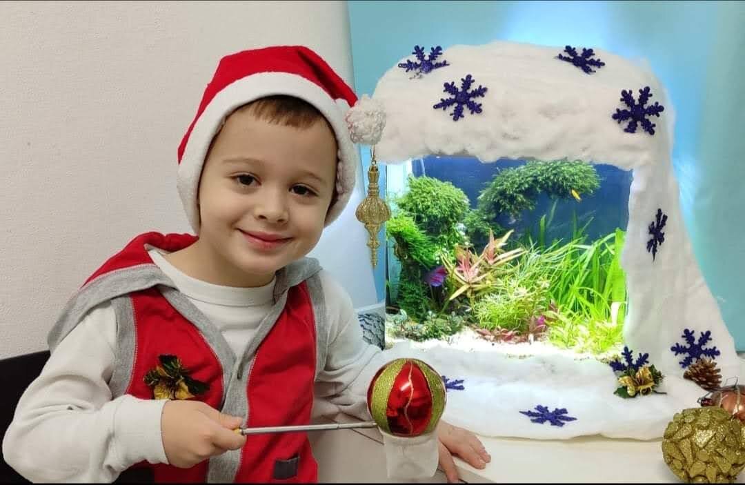 Йонатан Зархин. 5 лет. Работа "Волшебное окно"