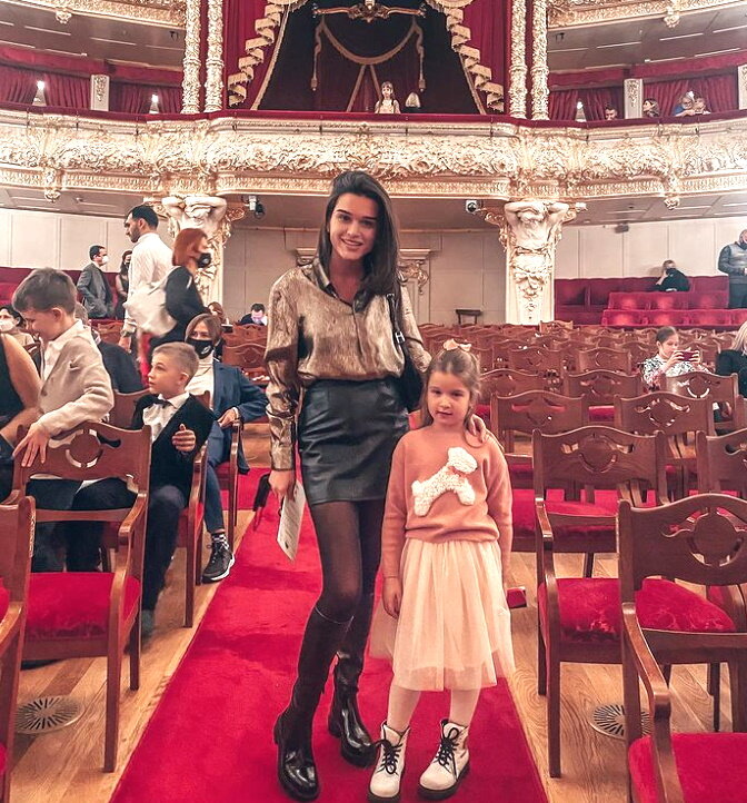 Скриншот со страницы Ксении Бородиной в Инстаграм