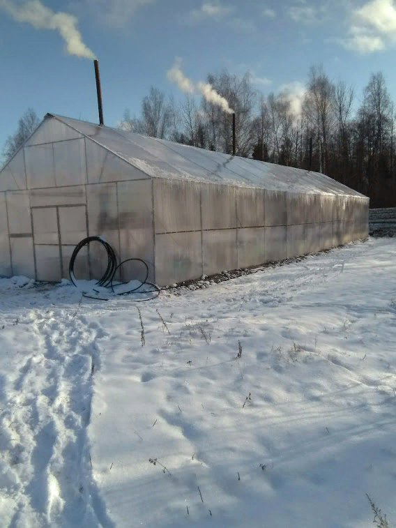 теплица 22x6м.